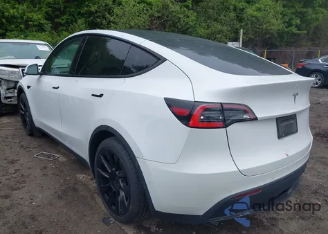 2020 Tesla Model Y Long Range from USA, damaged, VIN 5YJYGDEE7LF042987